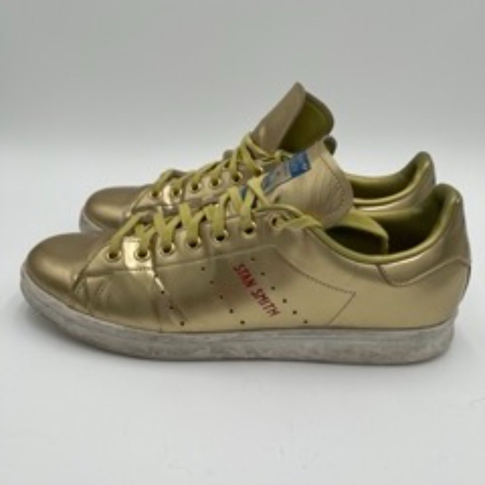 ADIDAS STAN SMITH GOLD SNEAKER - Picture 3 of 5